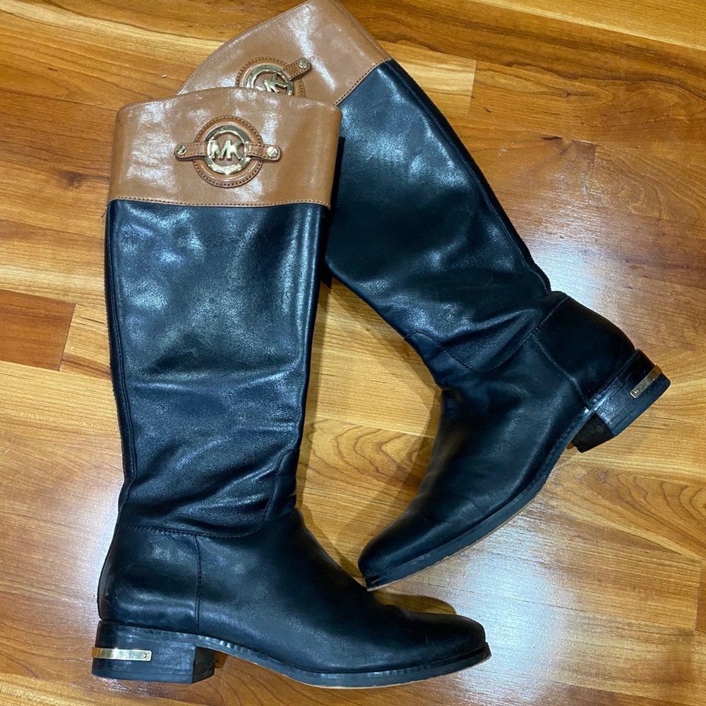 Michael Kors knee high boots. AUTHENTIC.